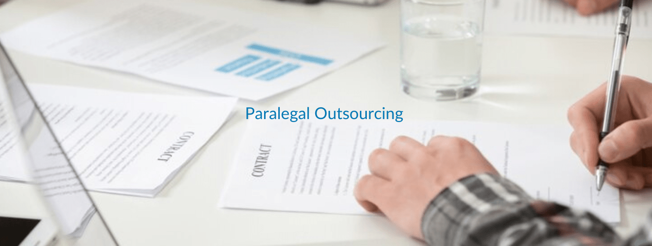 Paralegal Outsourcing Hero Banner Image